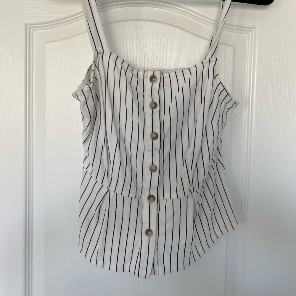 L.A. Hearts stripe tank top